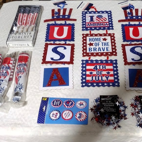4th of July holiday decorations - Picture 1 of 1